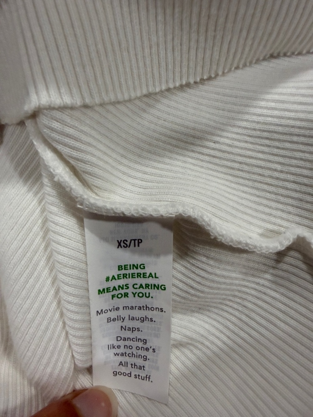 aerie Ribbed Tank - Picture 4 of 4